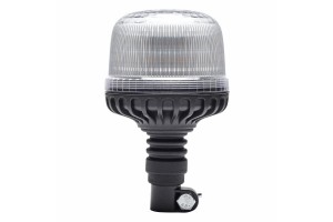 Φαρος Diamont W25P Με Λευκο Καπακι 12/24V 24xSMD Led Πορτοκαλι Ελαστικος Βιδωτος 201x126mm Αμιο - 1 ΤΕΜ.