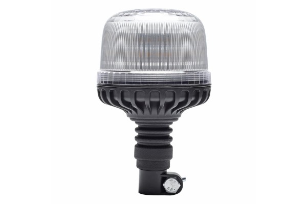 Φαρος Diamont W25P Με Λευκο Καπακι 12/24V 24xSMD Led Πορτοκαλι Ελαστικος Βιδωτος 201x126mm Αμιο - 1 ΤΕΜ.