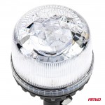 Φαρος Diamont W25P Με Λευκο Καπακι 12/24V 24xSMD Led Πορτοκαλι Ελαστικος Βιδωτος 201x126mm Αμιο - 1 ΤΕΜ.