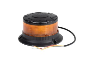 Φαρος Heavy Duty W28B 12/24V Πορτοκαλι 16LED Βιδωτος Υ77mm Φ110mm Amio - 1 τεμ.