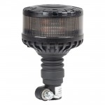 Φαρος Φιμε Heavy Duty W28P 12/24V 16LED Ελαστικος Βιδωτος Πορτοκαλι Υ169mm Φ110mm Amio - 1 τεμ.