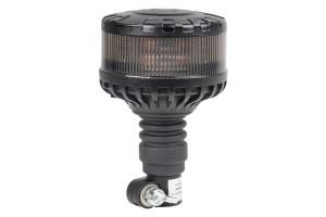 Φαρος Φιμε Heavy Duty W28P 12/24V 16LED Ελαστικος Βιδωτος Πορτοκαλι Υ169mm Φ110mm Amio - 1 τεμ.