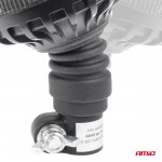 Φαρος Φιμε Heavy Duty W28P 12/24V 16LED Ελαστικος Βιδωτος Πορτοκαλι Υ169mm Φ110mm Amio - 1 τεμ.