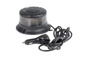Φαρος Φιμε Heavy Duty W28M 12/24V Πορτοκαλι 16LED ΜΑΓΝΗΤΙΚΟΣ/ΒΙΔΩΤΟΣ Με Φις Αναπτηρα Υ89mm Φ110mm Amio - 1 τεμ.
