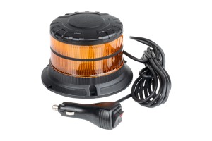 Φαρος Heavy Duty W29M 12/24V Πορτοκαλι 16LED ΜΑΓΝΗΤΙΚΟΣ/ΒΙΔΩΤΟΣ Με Φις Αναπτηρα Υ103mm Φ110mm Amio - 1 τεμ.