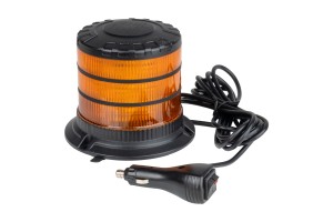 Φαρος Heavy Duty W30M 12/24V Πορτοκαλι 24LED ΜΑΓΝΗΤΙΚΟΣ/ΒΙΔΩΤΟΣ Με Φις Αναπτηρα Υ128mm Φ110mm Amio - 1 τεμ.