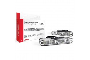 Φωτα Ημερας Drl 12/24V 11,52W 10LED 1000Lm 160x25x52mm Amio – 2 ΤΕΜ.