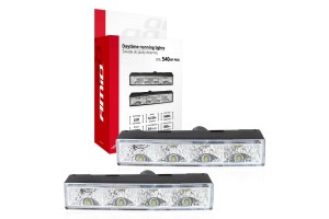 Φωτα Ημερας Drl 540HP Pro 12/24V 6W 4xSMD Led 800lm 125x24x50>30mm 2ΤΕΜ