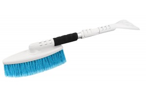 Ξυστρα Παγου Με Βουρτσα Απομακρυνσης Χιονιου Με Τηλεσκοπικο Κονταρι Premium 1 Abs 66-89cm Amio - 1 ΤΕΜ.