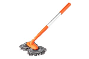 Βουρτσα Πλυσιματος Με Τηλεσκοπικο Κονταρι 49-112.5cm Περιστρεφομενη Μικροφιμπρα Αμιο - 1 ΤΕΜ.