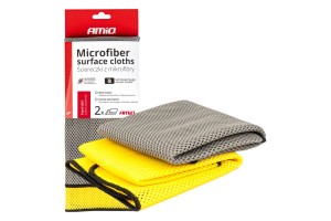 Πανακι Καθαρισμου Universal Μικροφιμπρα 40x40cm 280gr/m2 Amio - 1 σετ.
