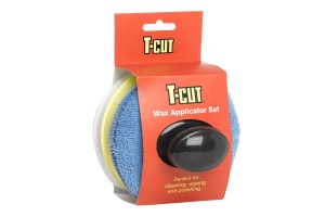 Σφουγγαρια Γυαλισματος Με Λαβη Χειρος Για Χρηση Εφαρμογης Αλοιφων T-CUT Applicator Set 3 ΤΕΜ.