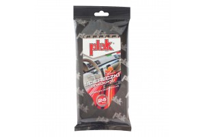 Υγρα Πανακια Καθαρισμου Ταμπλο /ΠΛΑΣΤΙΚΩΝ Επιφανειων Mat Με Αρωμα Γκρειπφρουτ Plak 24ΤΕΜ.