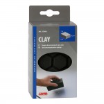 Σφουγγαρι Καθαρισμου Clay Διπλης Οψης Απο Πηλο 7x12x4,5cm Lampa - 1 ΤΕΜ.