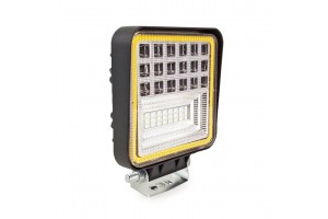 AMiO Προβολέας Εργασίας Τετράγωνος 42LED 9-36V 3360lm 6000K 110x110mm LED