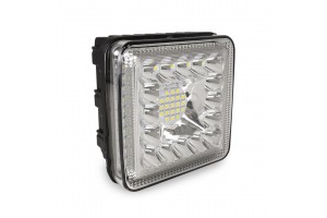 AMiO Προβολέας Εργασίας Τετράγωνος 77LED 9-36V 3840lm 6000K 110x110mm LED 1τμχ