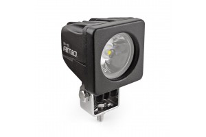 AMiO Προβολέας Εργασίας Τετράγωνος 1LED 9-36V 1000lm 6000K 50x50mm LED 1τμχ