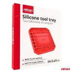 Amio Σιλικονούχος Δίσκος Οργάνωσης Εργαλείων Συνεργείου 24 × 27 × 3cm 1 τεμ. (04271/AM)