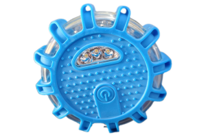 Φως Ασφαλειας Εκτακτης Αναγκης 100x100x35mm Με 15LED (3 Λευκο +12 ΜΠΛΕ)5 Χρησεων 1ΤΕΜ. M-TECH