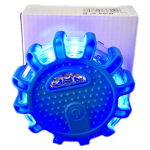 Φως Ασφαλειας Εκτακτης Αναγκης 100x100x35mm Με 15LED (3 Λευκο +12 ΜΠΛΕ)5 Χρησεων 1ΤΕΜ. M-TECH