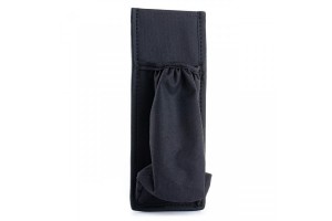 Θηκη Για Στηριξη Πυροσβεστηρα Απο Μαυρο Αδιαβροχο Υφασμα Με Velcro Ταινιες 10,5x27,5cm Amio - 1 ΤΕΜ.