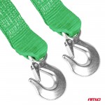 Ιμαντας Ρυμουλκησης Tow Rope Πρασινο 75mm 8000KG 5m Amio - 1 τεμ.
