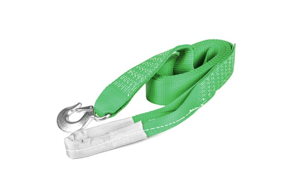 Ιμαντας Ρυμουλκησης Tow Rope H+U Πρασινο 75mm 8000KG 5m Amio - 1 τεμ.