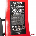 Γρυλος Υδραυλικος Με Ροδες 3.000KG (ΥΨΟΣ 75-510mm) - 1 Τεμ.
