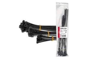 ΔΕΜΑΤΙΚΑ/ΔΕΤΙΚΑ Καλωδιων Tie WRAP(ΤΑΙΡΑΠ) 3.6x200mm / 3.6x300mm / 4.6x350mm Μαυρο Χρωμα Σετ Αμιο - 60 ΤΕΜ.