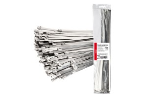 ΔΕΜΑΤΙΚΑ/ΔΕΤΙΚΑ Καλωδιων Tie Wrap (ΤΑΙΡΑΠ) Μεταλλικα 7,9 X 600mm Αμιο - 100 ΤΕΜ.