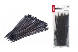 ΔΕΜΑΤΙΚΑ/ΔΕΤΙΚΑ Καλωδιων Tie Wrap 4,8 X 350mm (ΜΑΥΡΟ) - 100 ΤΕΜ.