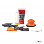 Amio – Kit Ξεθαμπώματος Φαναριών Με Αλοιφαδόρο Χειρός Heavy Duty Για Ασφαλή Εγκατάσταση & Καθημερινή Χρήση – 1 Κιτ (04793/AM)