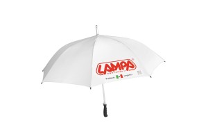Ομπρελα Λευκη Με Logo Lampa