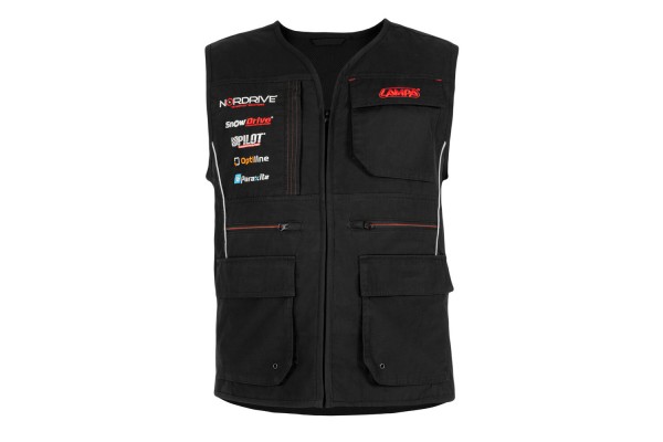 Γιλεκο Αμανικο Lampa Μαυρο (S) Με 5 Τσεπες Καλοκαιρινο Γιλεκο Αμανικο Lampa Μαυρο (S) Με 5 Τσεπες Καλοκαιρινο