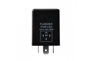 Led Flasher (ΦΛΑΣΙΕΡΑ) 5 Επαφων (L+-) 30x30x30mmM-TECH - 1ΤΕΜ.