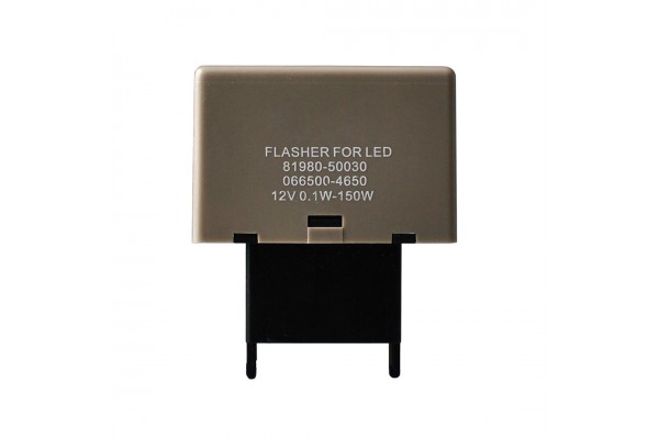 Led Flasher (ΦΛΑΣΙΕΡΑ) 8 Επαφων (L+-) 40x30x27mmM-TECH-1ΤΕΜ.