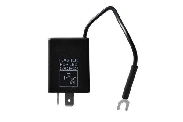 Led Flasher (ΦΛΑΣΙΕΡΑ) 8 Επαφων (L+-) 30x30x30mmM-TECH - 1ΤΕΜ.