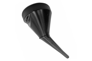 Χωνι Καυσιμου Λοξο 14CM Με Φιλτρο Μαυρο Πλαστικο Amio - 1 ΤΕΜ.