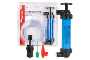Amio - Πολυλειτουργική Χειροκίνητη Αντλία Υγρών & Αέρα Με 3 Ακροφύσια Και Ταχυσύνδεσμο – Universal - 1 τεμ. (04262/AM)