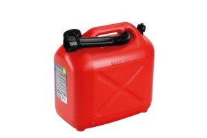 Μπετονι Πλαστικο Για Μεταφορα Καυσιμου Με Ευκαμπτο Μακρυ Στομιο Ασφαλειας Κοκκινο Jerry Can 10lt LAMPA- 1 TEM.