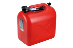 Μπετονι Πλαστικο Για Μεταφορα Καυσιμου Με Ευκαμπτο Μακρυ Στομιο Ασφαλειας Κοκκινο Jerry Can 20lt LAMPA- 1 TEM.