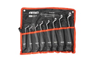 Εργαλειοθηκη Με Τσεπες Με Κλειδια Πολυγωνα Διπλα 6-22mm Αμιο - 8 ΤΕΜ.