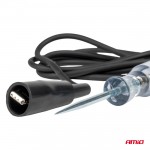 Δοκιμαστικο Κατσαβιδι 6/24V (ΑΚΙΔΑ) Heavy Duty Με Καλωδιο Και ΚΡΟΚΟΔΕΙΛΑΚΙ- 1 ΤΕΜ.