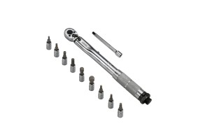 ΔΥΝΑΜΟΚΛΕΙΔΟ/ΡΟΠΟΚΛΕΙΔΟ Torque (ΤΟΡΞ) 1/4'' 5>25Nm 28cm Crv Με 9 Μυτες & Προεκταση Μηκους 10cm Lampa - 1 Τεμ.