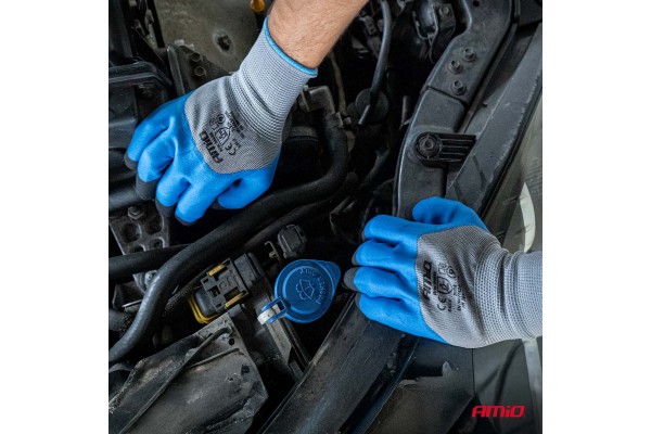 Γαντια Εργασιας Με Επικαλυψη Αφρου Λατεξ No11 Σε ΓΚΡΙ/ΓΑΛΑΖΙΟ/ΜΑΥΡΟ Χρωμα 2 Ζευγαρια Amio Γαντια Εργασιας Με Επικαλυψη Αφρου Λατεξ No11 Σε ΓΚΡΙ/ΓΑΛΑΖΙΟ/ΜΑΥΡΟ Χρωμα 2 Ζευγαρια Amio
