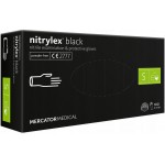 Γαντια Νιτριλιου Mercator Nitrylex Basic Σε Μαυρο Χρωμα Small (S) Amio - 100 τεμ.