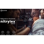 Γαντια Νιτριλιου Mercator Nitrylex Basic Σε Μαυρο Χρωμα Small (S) Amio - 100 τεμ.