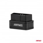 Amio - Διαγνωστικό Αυτοκινήτου Obd 2 Τύπου ELM327 Bluetooth PIC25K80 Τάση Λειτουργίας 12V Με Ασύρματη Σύνδεση Για Επιβατικά Αυτοκίνητα - 1 τεμ. (04731/AM)