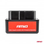 Amio - Διαγνωστικό Αυτοκινήτου Obd 2 Τύπου ELM327 Bluetooth Mini Τάση Λειτουργίας 12V Με Ασύρματη Σύνδεση Για Επιβατικά Αυτοκίνητα - 1 τεμ. (04732/AM)