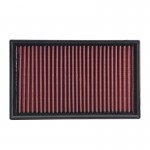 Simoni Racing - Φίλτρο Αέρα Racing Πλακέ 284x172x30 Mm Από Κόκκινο Βαμβάκι, Πλενόμενο Και Επαναχρησιμοποιούμενο Για Audi, Ford, Seat, Skoda, Volkswagen Και Volvo - 1 Τεμ. (SRSR108)